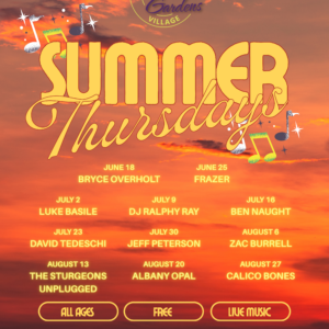 2026 Summer Thursdays at Columbia Gardens