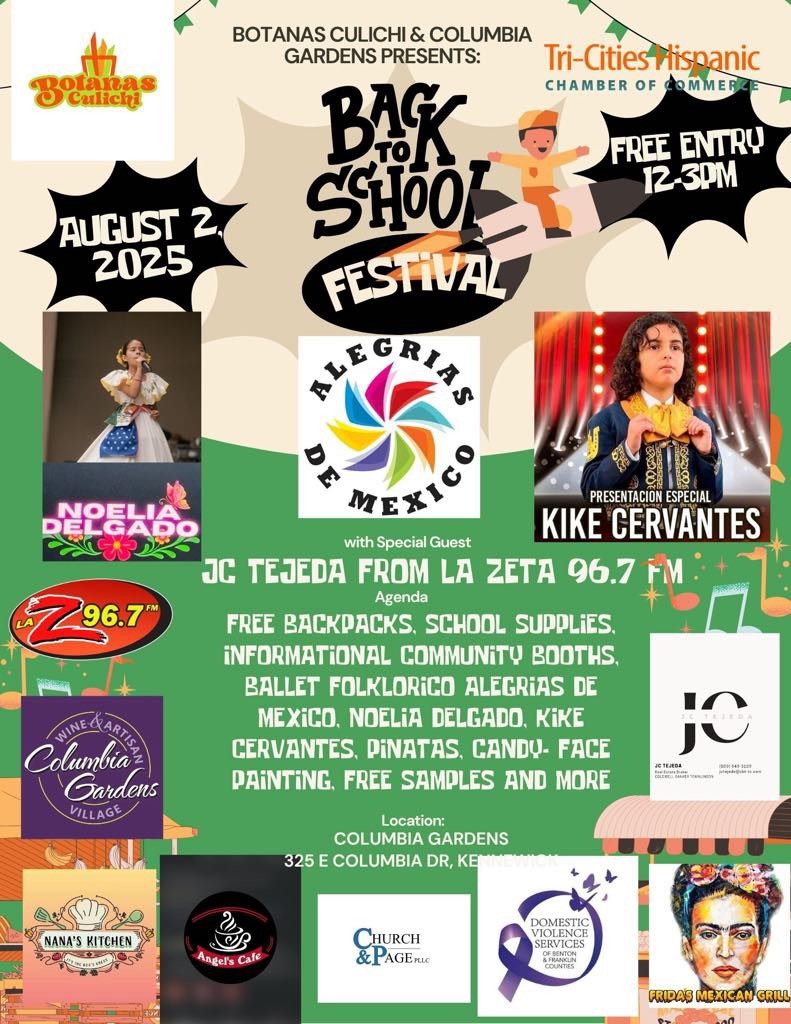 Botanas Culichi Back 2 School Event Flyer