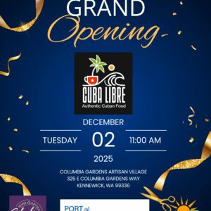 Cuba Libre Grand Opening Flyer 12.2.25