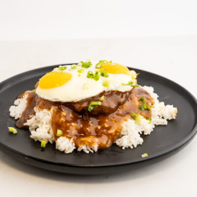 Loco Moco from Nana's Kitchen at Columbia Gardens Food Truck Plaza