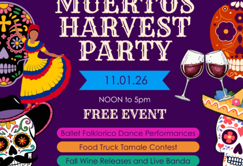 Dia de los Muertos Harvest Party Flyer 11.1.26