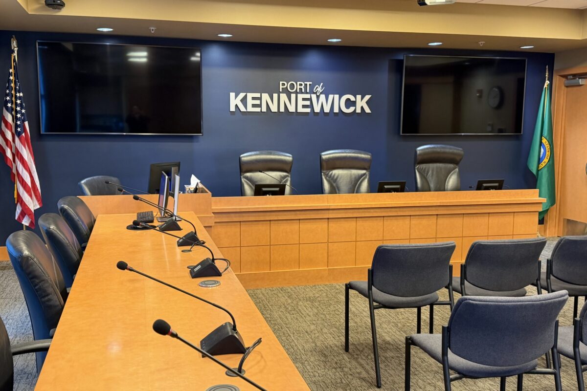 Port of Kennewick Commission Chambers.