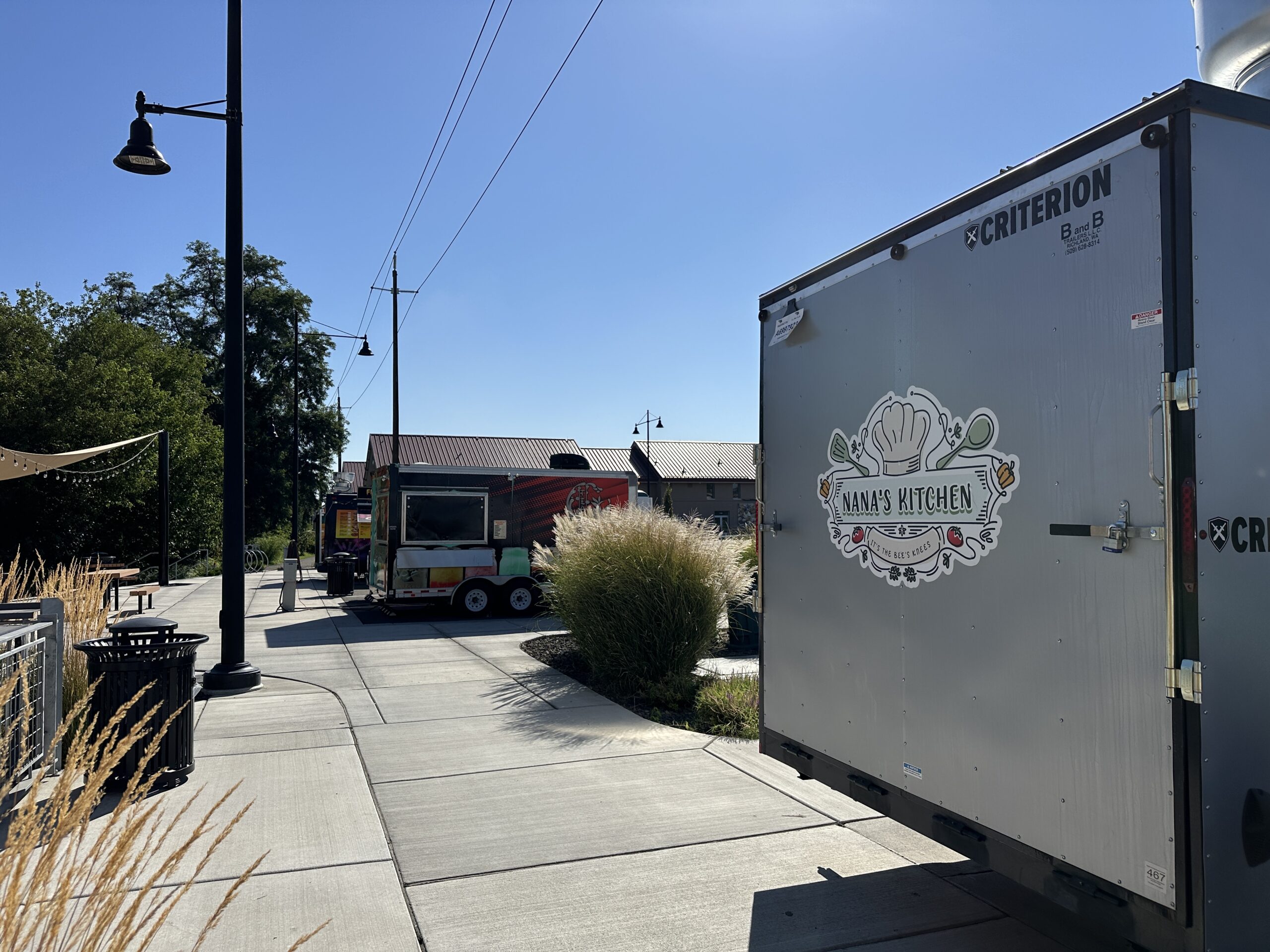 Nana's Kitchen mobile eatery at the Columbia Gardens Food Truck Plaza.