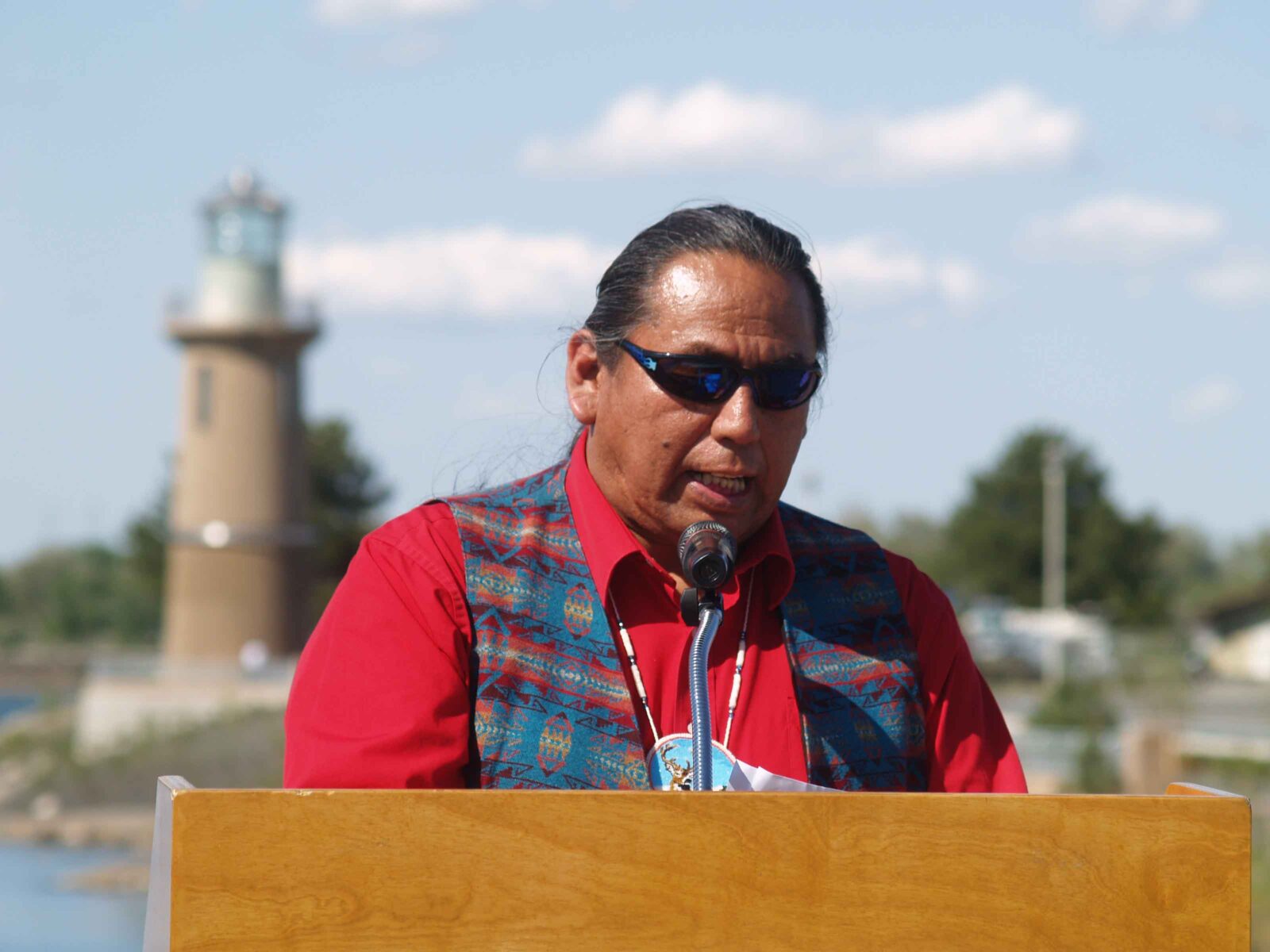 Clover Island West Causeway restoration blessing ceremony Clover Island West Causeway restoration blessing ceremony