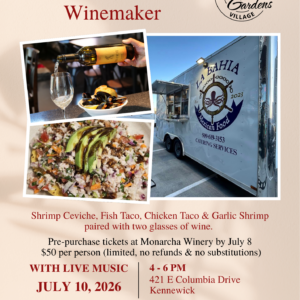 Patio Pairings with the Winemaker 7.10.26