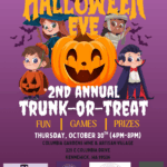 Columbia Gardens Trunk-or-Treat 2025 Flyer
