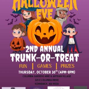 Columbia Gardens Trunk-or-Treat 2025 Flyer