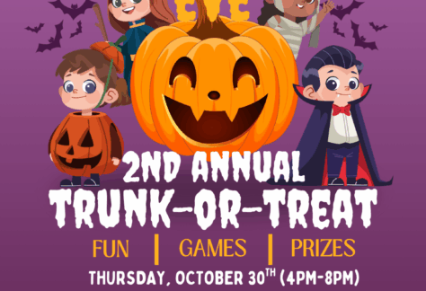 Columbia Gardens Trunk-or-Treat 2025 Flyer