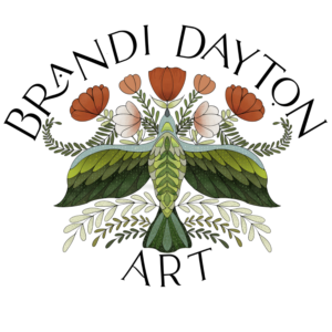 Brandi Dayton Art company logo.