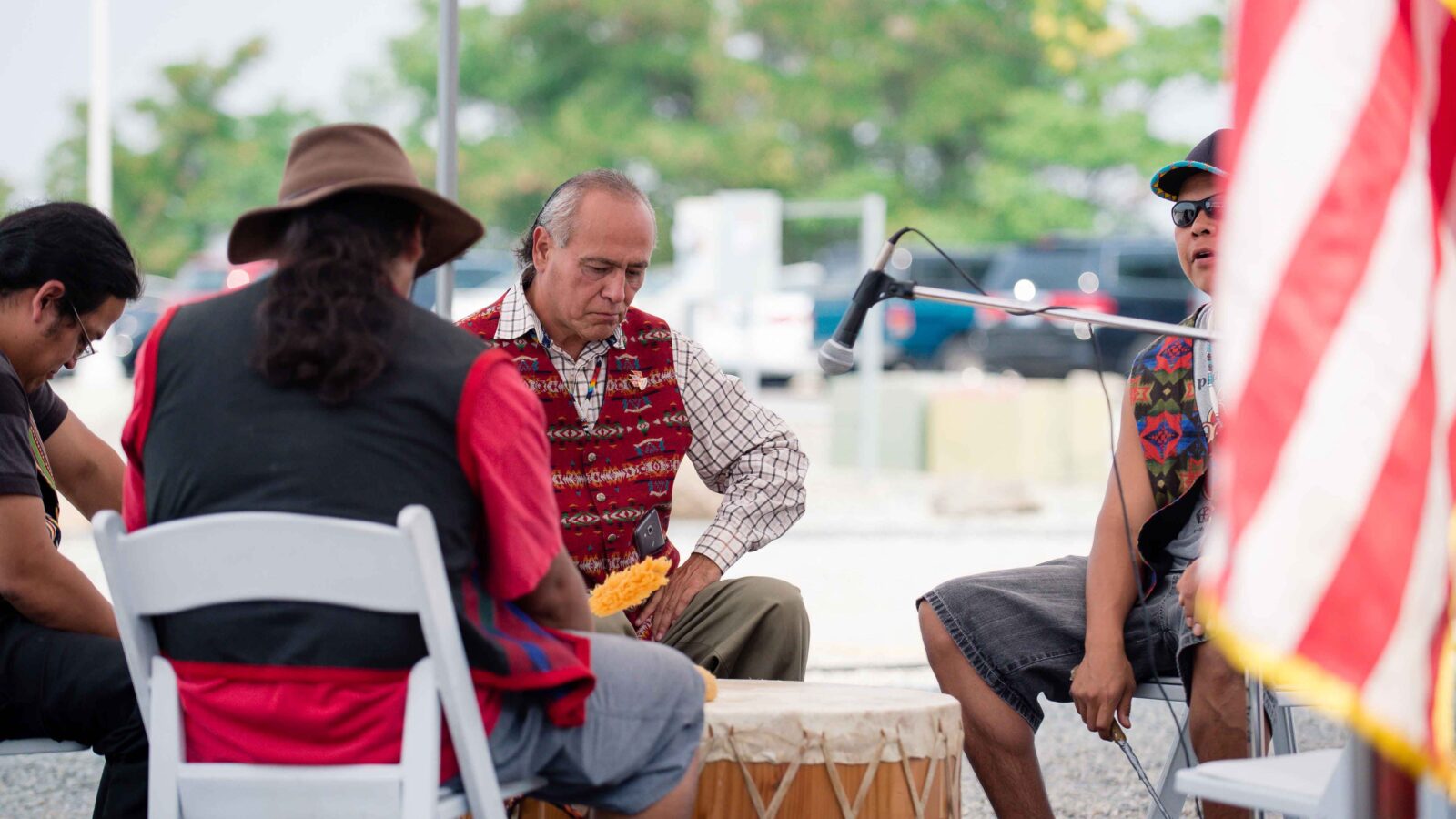 “Wiyák̉uktpa" (The Gathering Place) artwork dedication
